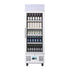 Polar G-Series Upright Single Door Display Fridge White 218Ltr DM075-A